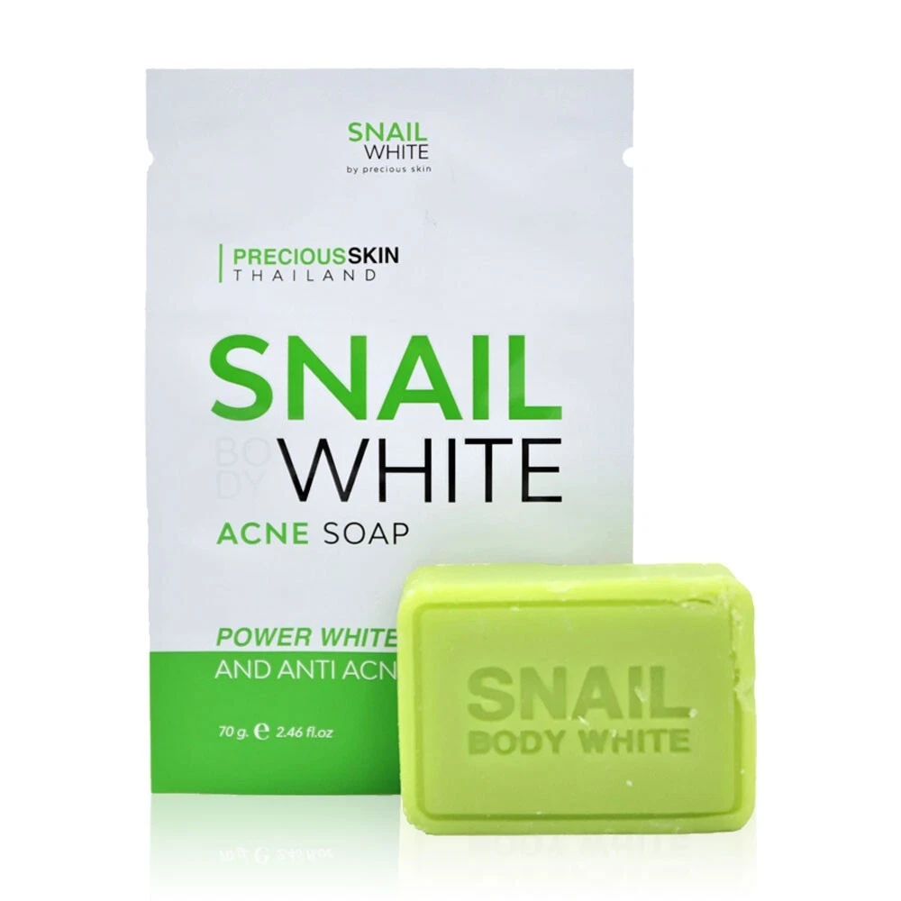 Snail white sale acne soap