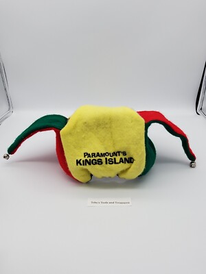Vintage Paramount's Kings Island Jesters Cap 'n Bells Cockscomb
