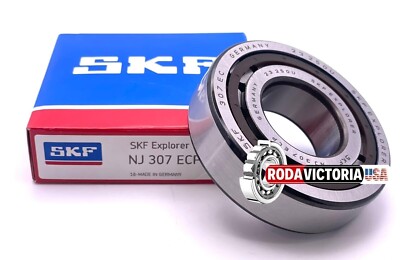 SKF GERMANY NJ307 ECP CYLINDRICAL ROLLER BEARING 35x80x21mm
