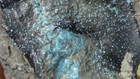 Lander Blue AUTHENTICATED Spiderweb Rough Turquoise  4 Lb 4 Oz  — photo 3