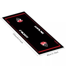 Tappetino Antiscivolo Moto Garage Pit Mat Officina Showroom Tappeto Tappetino per Ducati