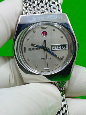 vintage RADO VOYAGER watch Automatic 25 Jewels Day / Date | eBay