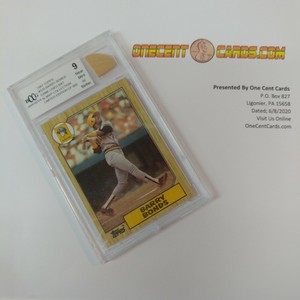 barry bonds game used bat