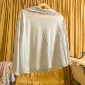 Blue Vintage Lingerie Baby light blue vintage sleeping shirt with lace around pe