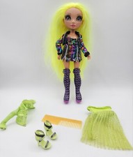 Rainbow High Karma Nichols Neon Green Fashion Doll And Clothes MGA 