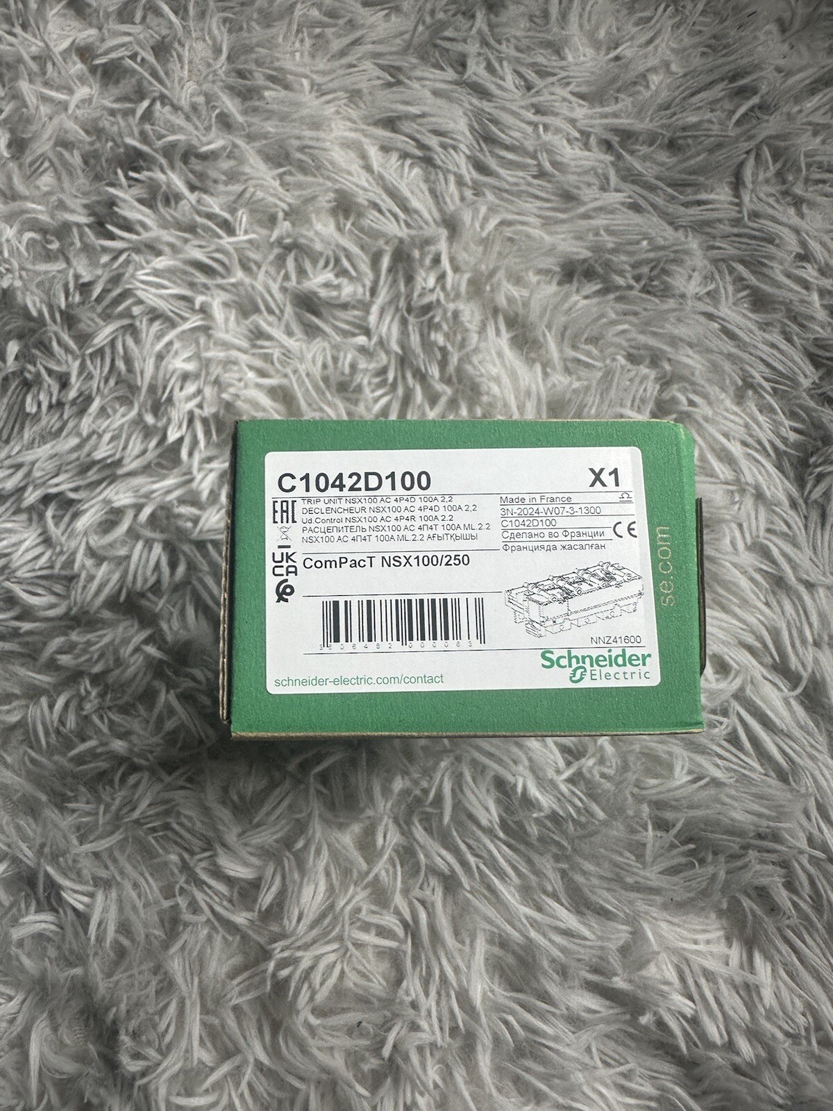 Déclencheur Micrologic 2.2 4P 100A pour disjoncteur tétrapolaire Schneider