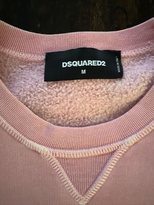 Dsquared Sweatshirt Sweater Pink S74GU0230 Dsquared2 Made in Italy
