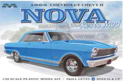 Moebius 2323 1965 Chevrolet Chevy II Resto Mod model kit