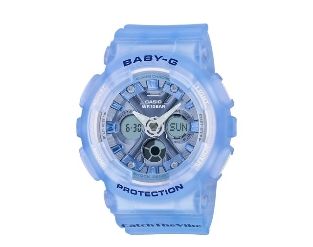 Casio G-SHOCK Baby-g BA130CV A/d Resin Metallic Blue Jelly Watch Ba130cv-2a  for sale online | eBay