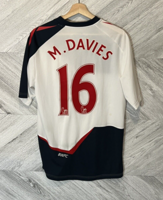 フィテッセ　vitesse サイン入り サッカーシャツ Bolton Wanderers 2011-12 Mark Davies Soccer Jersey Large | eBay