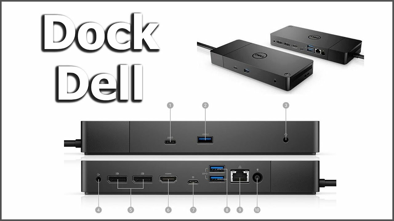Dell Thunderbolt 3 Tb3 Docking Station Wd19tb 180w Adaptor For Sale Online Ebay