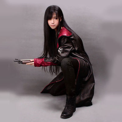 New hot!! Devil May Cry Dante DMC 5 Cosplay Costume Jacket coat