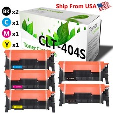 (5-Pack,2BCMY) 404S Toner Cartridge CLT-404S for C480 Printer