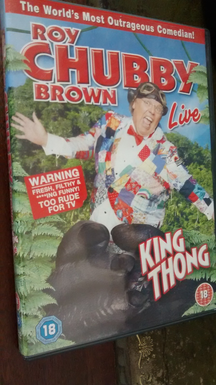 Roy Chubby Brown: King Thong [DVD] DVD - NO CASE INCLUDED..