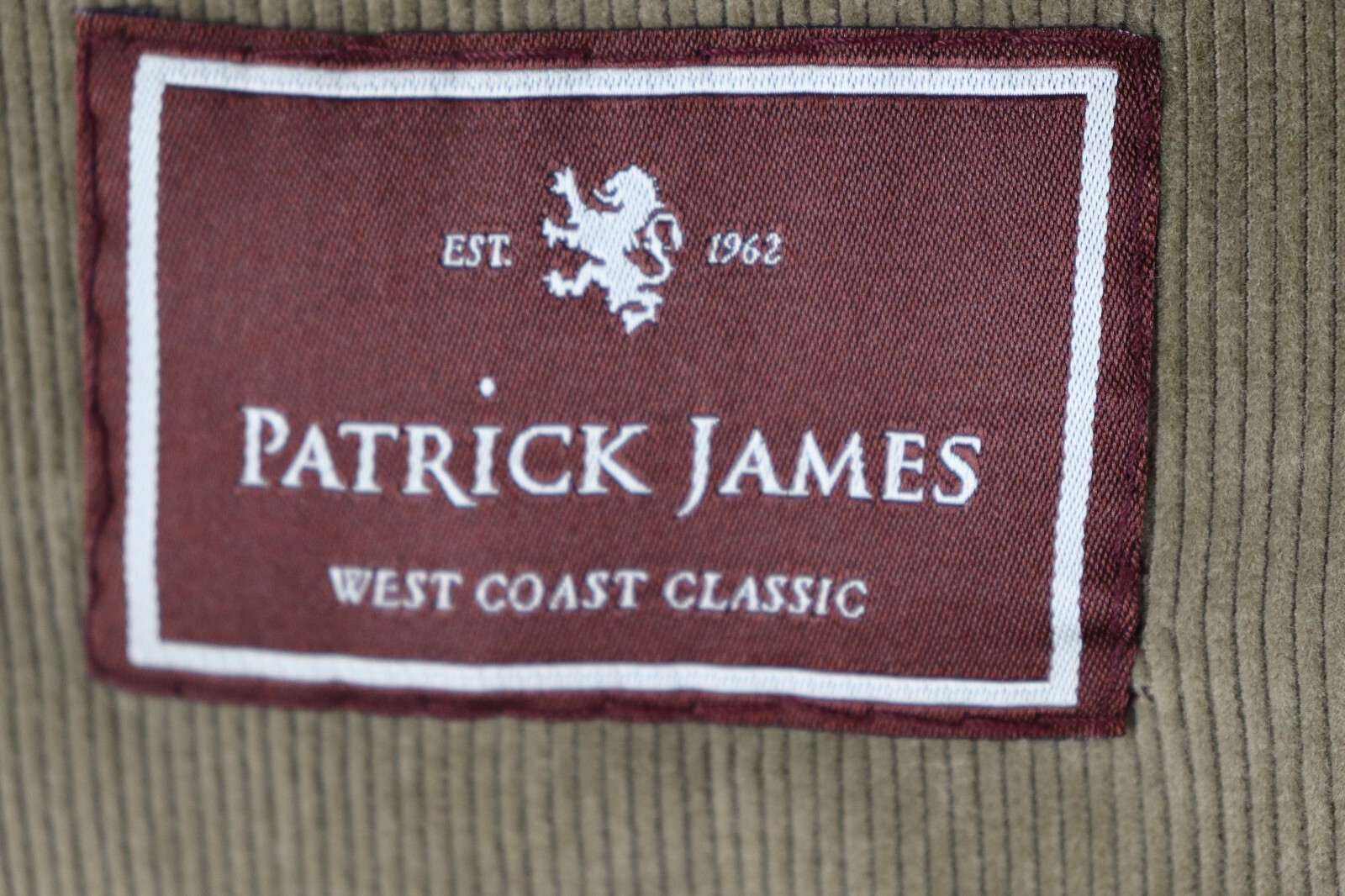 Patrick James Men's Solid Brown Button Down Lined… - image 14