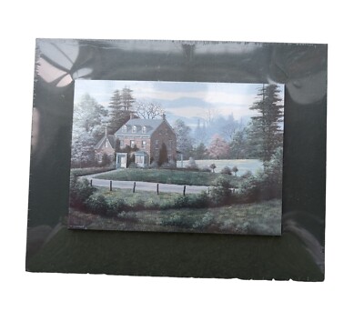 Canadian William J Saunders Bill Contemporary Art Card Series Print 9123 House 