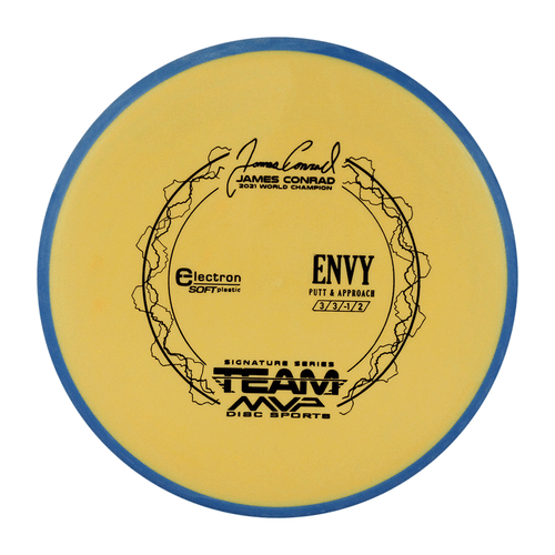 Axiom Disc Golf James Conrad Signature Electron Envy Soft Putter 3/3/0/2 Choose - Picture 69 of 140