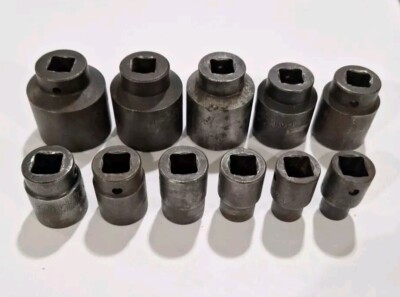 Mac Tools VP Series 11 PC 1/2'' DR SAE 6 PT Shallow Impact Socket Set 3/8-1 1/4