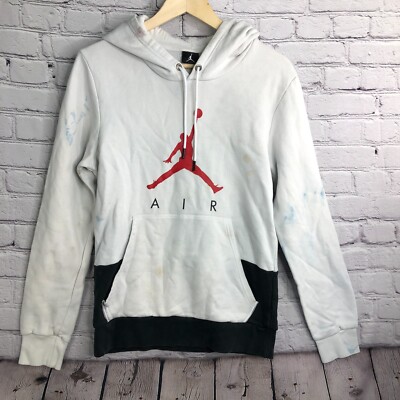 Jordan Jumpman Air Graphic Fleece Pullover Hoodie Nike Men's M XL