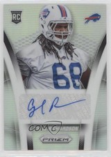 2014 Panini Prizm Rookie Silver 97/125 Cyril Richardson #AR-CR Auto 3c7