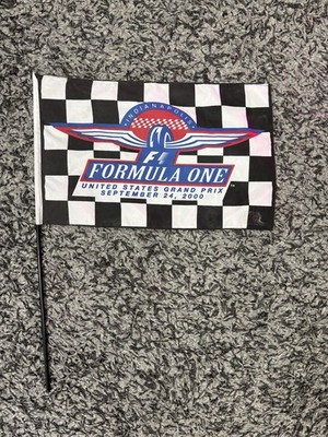 F1 Formula One US Grand Prix Sept 24 2000 Racing Flag Checkered 18 