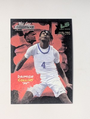 Daimion Collins Rookie 2022 Wild Card Allumination #LS-2 (Mint) Numb 280/299
