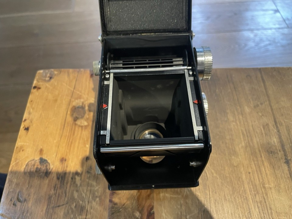 Near Mint ++* Yashicaflex Old A Late Model ( A II ) TLR Camera 80mm F