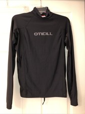 O'Neill Long Sleeve Rash Guard Black Performance Fit Sz 2XL