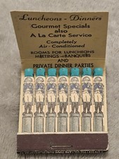 FEATURE Louisiana MATCHBOOK Broussard's New Orleans Restaurant Napoleon MATCHES 