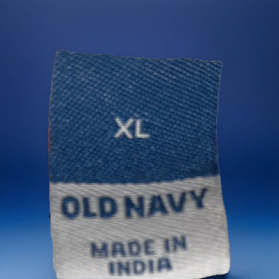 Sudadera para mujer Old azul marino blanco roto con estampado de flores talla XL Foto 4 de 4