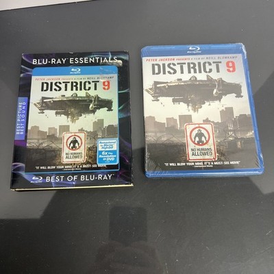 District 9 Blu-ray Disc With Slipcover - No Digital - New & Sealed Free Shipping