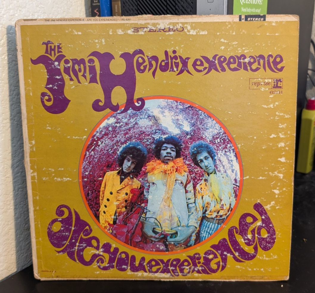 Jimi Hendrix Experience Are You Experienced LP 1967 pressing Foxey Lady