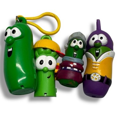 Lot of 4 Veggie Tales 2-3