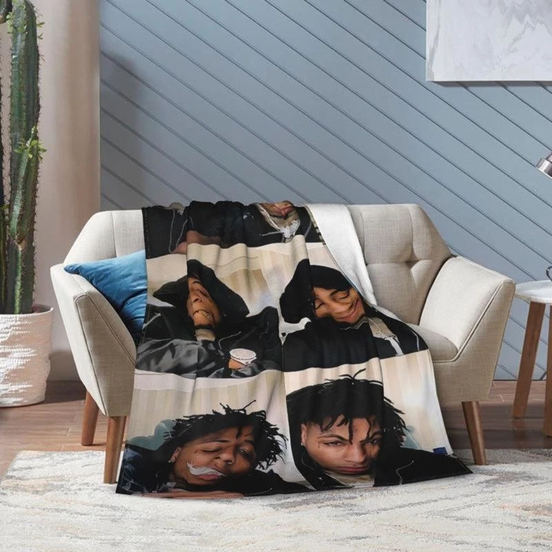 Flannel Blanket,Super Soft Warm,Multi-purpose Gift for Family Friends