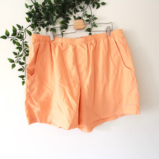 Columbia PFG Men's Orange Mesh Lined Nylon Shorts Size XXL 8L