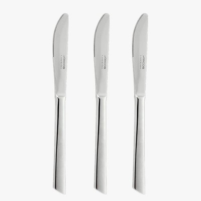 Arcos Series Toscana-Dessert Knife Set (3 Knives) -monoblock of one Piece Stainl