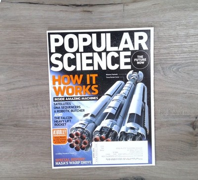 Popular Science Magazine April 2013 How It Works Falcon Heavy NASA Warp Drive