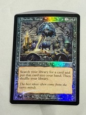 MTG FOIL Diabolic Tutor Odyssey Magic the Gathering