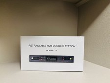 Tesla Model 3 Model Y Center Console Organizer USB Hub Retractable Charger Dock