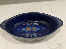 Denby Baroque small oval gratin dish 9" x 5"