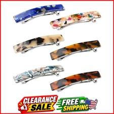 Hair Barrettes for Women, French Barrettes for Fine Thin Thick Hair, 3 Inch