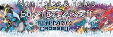Pokemon Black and White Boundaries Crossed Non Holos, Holos & EX Choose Your Own