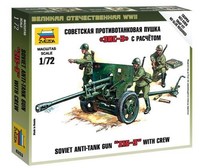 1:72 Zvezda Zis-3 Soviet Gun Kit Z6253 Modellbau