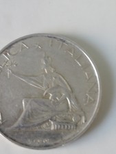 Rara moneta argento 835/1000 da 500 Lire centenario unità Italia 1861 - 1961