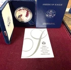 2004-W American Eagle Silver $1 Proof Coin U.S. Mint Original Box & COA