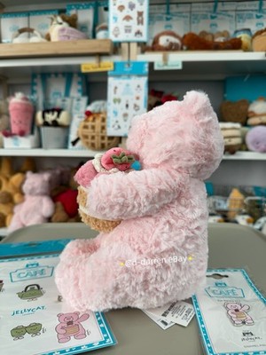 Jellycat Shanghai Exclusive Strawberry Cake Leola Bear (Retired