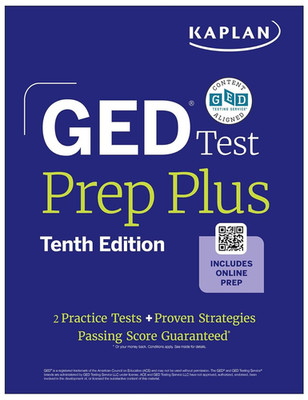 GED Test Prep Plus, Tenth Edition (2026): Includes a Diagnostic Pretest, 2 Full