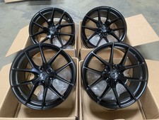 19x8.5 +35 |  AodHan AFF07  5x114.3  Matte Black  Wheels  (Used Set)