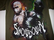 G I Joe T-Shirt Tee Shirt Showdown The Rise of Cobra Sz 4 Small NWT