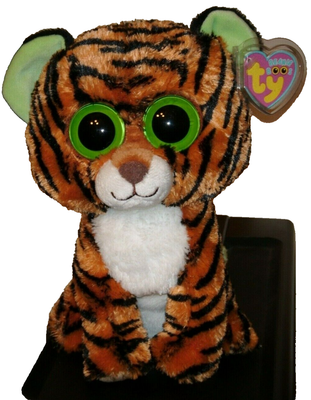 Ty Beanie Boos Plüschtiger 'Stripes' - 15 Cm, Kuschelig, Süßes Sammlerstück